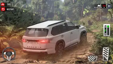 Captura de tela de Offroad Car Simulator Game 8