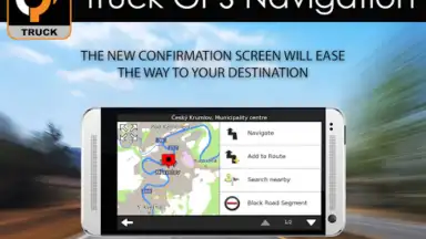 Captura de tela de Aponia Truck Navigation 10