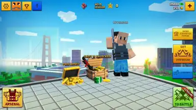Captura de tela de Block City Wars 1
