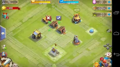 Captura de tela de Castle Clash 3