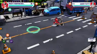 Captura de tela de Power Rangers: Morphin Legends 6