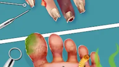 Captura de tela de ASMR Doctor Makeup Salon games 3