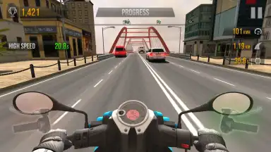 Captura de tela de Traffic Rider 4