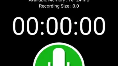 Captura de tela de Hidden Voice Recorder 1