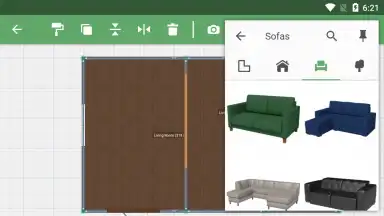 Captura de tela de Planner 5D 5
