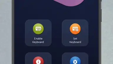 Captura de tela de Urdu English Roman Keyboard 6