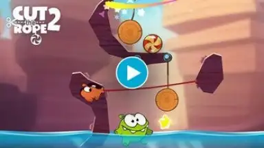 Captura de tela de Cut the Rope 2 1