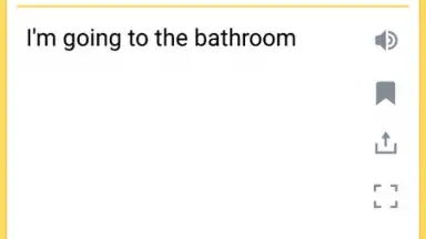 Captura de tela de Yandex Translate 9