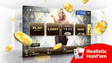 Captura de tela de Gorilla Poker 6