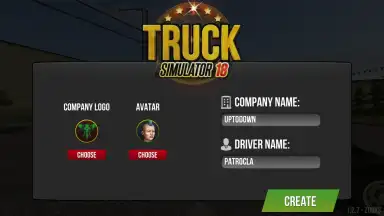 Captura de tela de Truck Simulator 2018 1