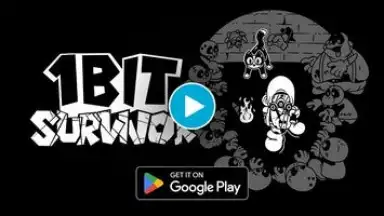 Captura de tela de 1 Bit Survivor 1