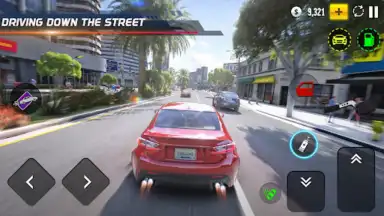 Captura de tela de Car Driving Games Car Racing 3
