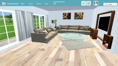 Captura de tela de HOUSE SKETCHER | 3D FLOOR PLAN 3