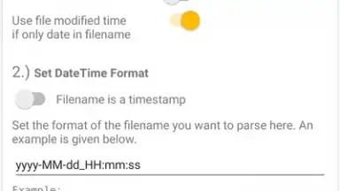 Captura de tela de Image & Video Date Fixer 1