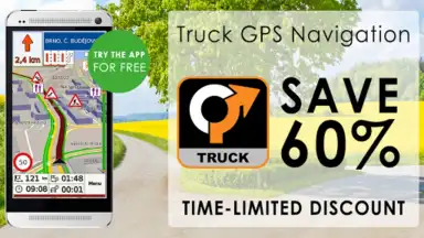 Captura de tela de Aponia Truck Navigation 12