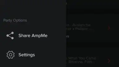 Captura de tela de AmpMe 5