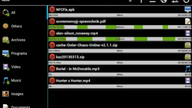 Captura de tela de Advanced Download Manager 7