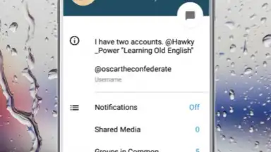 Captura de tela de Via Messenger - Unofficial Telegram App 12