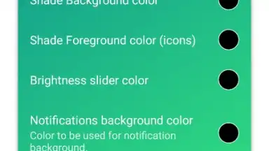 Captura de tela de Power Shade: Notification Bar Changer & Manager 10