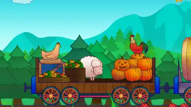 Captura de tela de Animal Train 12