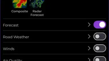 Captura de tela de MyRadar Weather Radar 16