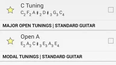 Captura de tela de Pro Guitar Tuner 8