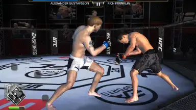 Captura de tela de EA Sports: UFC 2