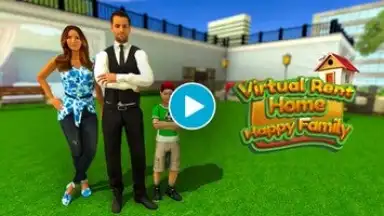 Captura de tela de Virtual Rent Home Happy Family 1