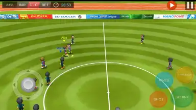 Captura de tela de Mobile Soccer League 7