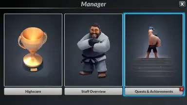 Captura de tela de MMA Manager 6